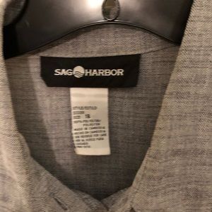 Sag Harbor Tops - Women’s Sz 18 Sag Harbor LS BD Blouse Sag Harbor Tops - Women’s Sz 18 Sag Harbor LS BD Blouse